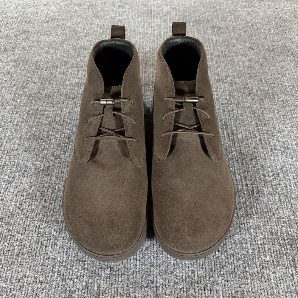 Birchbury Carnforth Chukka Boots Brown Mens 10 Suede Minimalist Barefoot Shoes